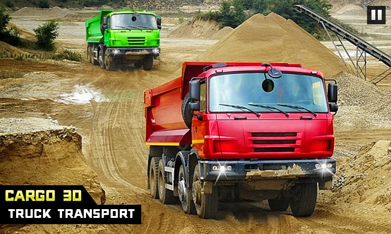 Indian Truck Cargo Driver 3D screenshot