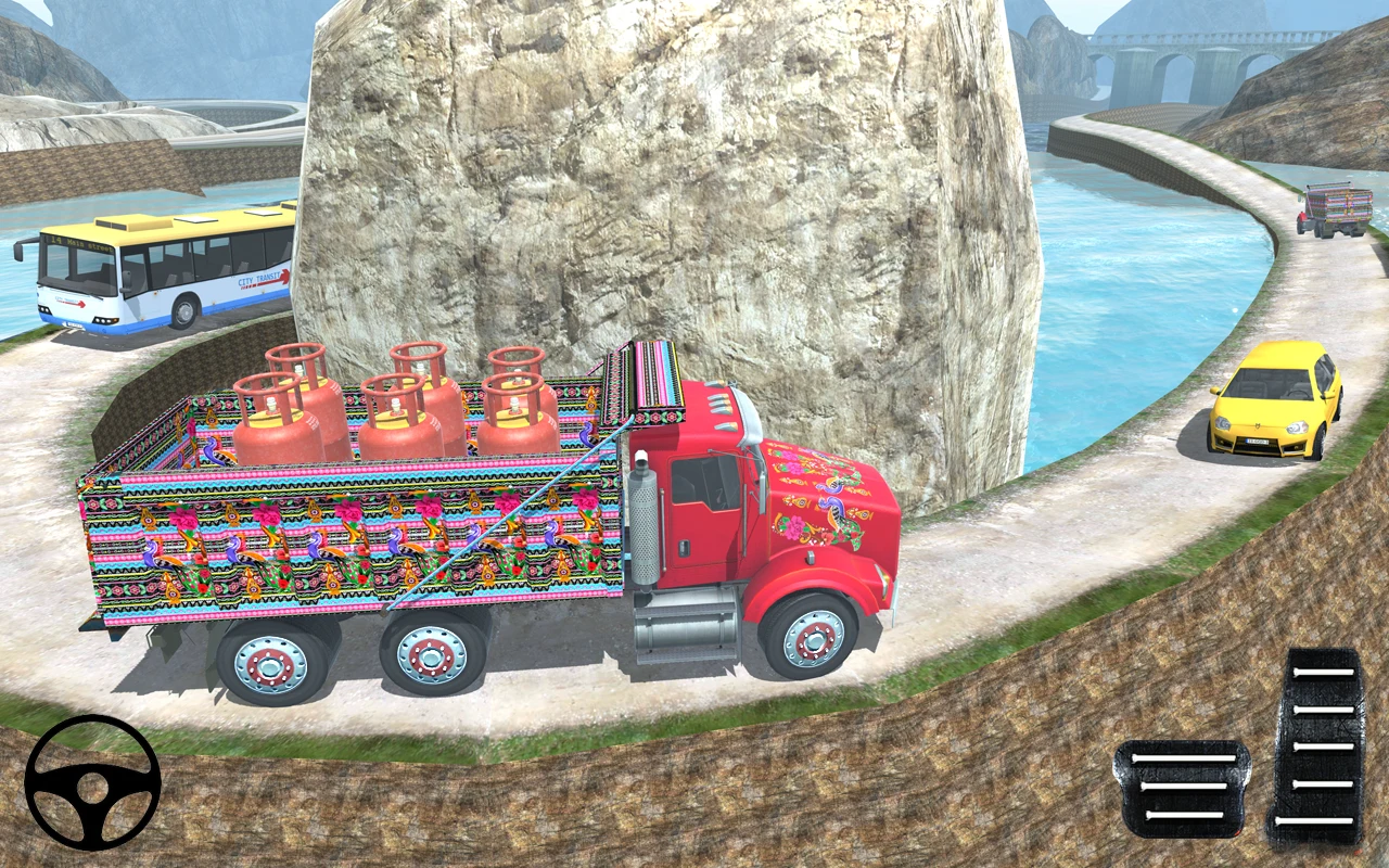 Indian Truck Cargo Driver 3D screenshot